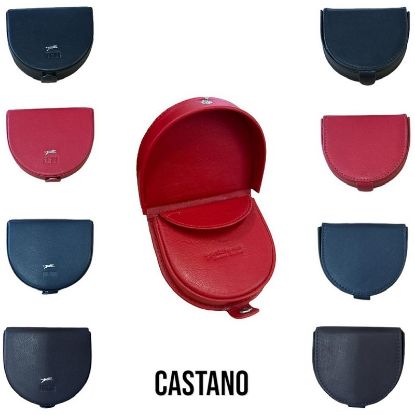 Immagine di PORTAMONETE TACCO JAGUAR 1pz CASTANO
