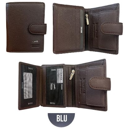 Immagine di PORTAFOGLIO UOMO JAGUAR BLU 1pz SLIM CT