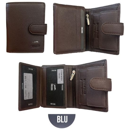 Picture of PORTAFOGLIO UOMO JAGUAR BLU 1pz SLIM CT