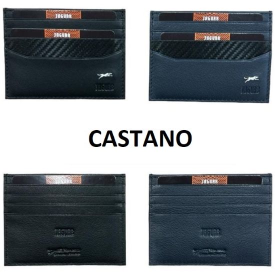 Picture of PORTAFOGLIO UOMO JAGUAR CASTANO 1pz PORTACARD