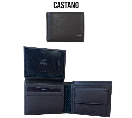 Immagine di PORTAFOGLIO UOMO JAGUAR CASTANO 1pz SLIM CT