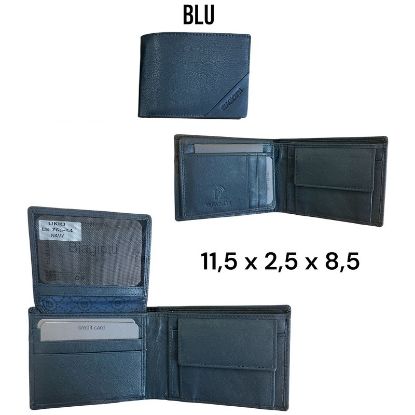 Picture of PORTAFOGLIO UOMO BIAGIOTTI UKIO BLU 1pz SLIM