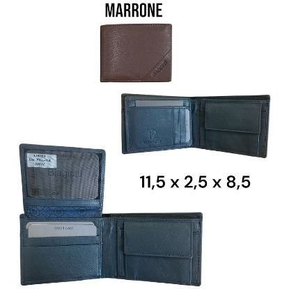 Picture of PORTAFOGLIO UOMO BIAGIOTTI UKIO MARRONE 1pz SLIM