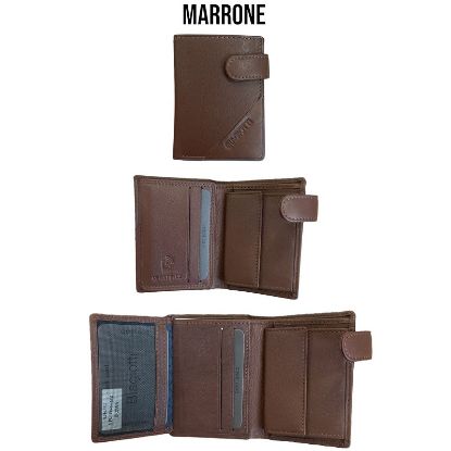Picture of PORTAFOGLIO UOMO BIAGIOTTI UKIO MARRONE 1pz SLIM