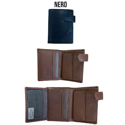 Picture of PORTAFOGLIO UOMO BIAGIOTTI UKIO NERO 1pz SLIM