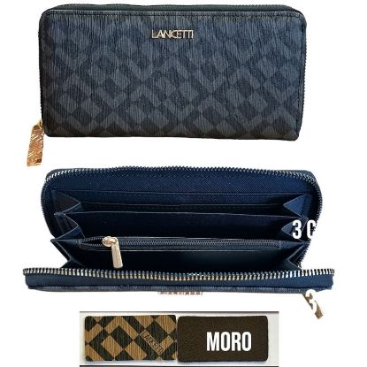 Picture of PORTAFOGLIO DONNA LANCETTI MORO 1pz CT