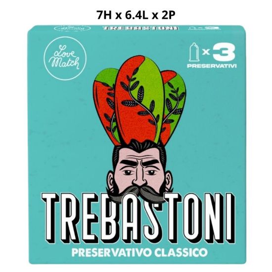 Immagine di PRESERVATIVI LOVEMATCH TREBASTONI 3pz