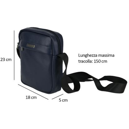 Picture of TRACOLLA BORSELLO LOTTO BLU 1pz SIMILPELLE