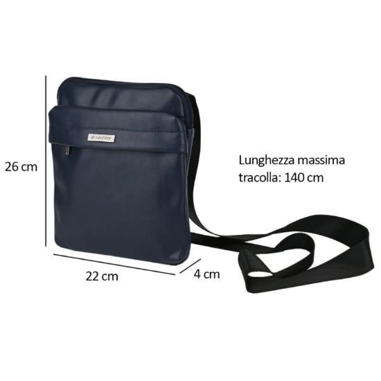Immagine di TRACOLLA BORSELLO LOTTO BLU 1pz SIMILPELLE