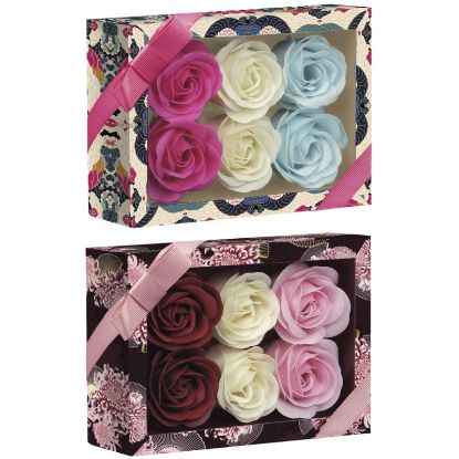 Immagine di COFANETTO BIFF FIORI SAPONE 90887 BOCCIOLO DI ROSA x6