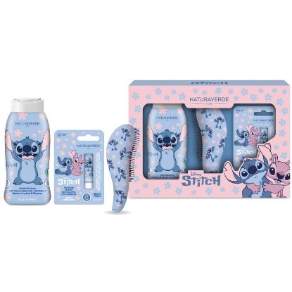 Immagine di COFANETTO NATURA VERDE KIDS STITCH SH250+B CACAO+SPAZZ