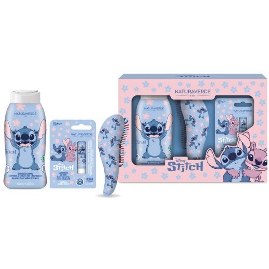 Immagine di COFANETTO NATURA VERDE KIDS STITCH SH250+B CACAO+SPAZZ