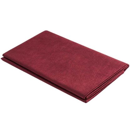 Immagine di TOVAGLIA TNT 160X240cm BORDEAUX PIEGATA