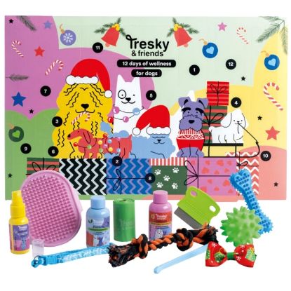 Picture of COFANETTO AQC CALENDARIO AVVENTO TRESKY&F PET CARE 12gg
