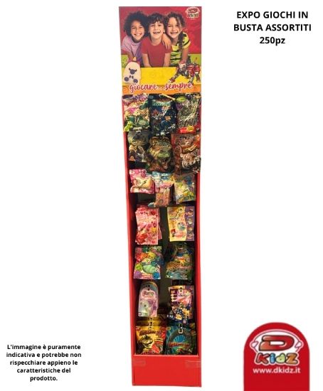Immagine di GIOCHI IN BUSTA EXPO DA TERRA 154pz ASSORTITI V.(1,99)