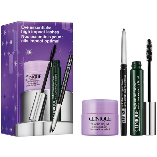 Picture of COFANETTO CLINIQUE TO COF eye essentials mascara+liner+cleas balm