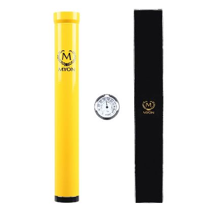 Picture of UMIDIFICATORE PORTASIGARI X1 SIGARO 1pz D.2,5cm MYON GIALLO