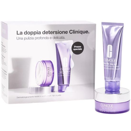 Picture of COFANETTO CLINIQUE DET COF take the day off double cleasing