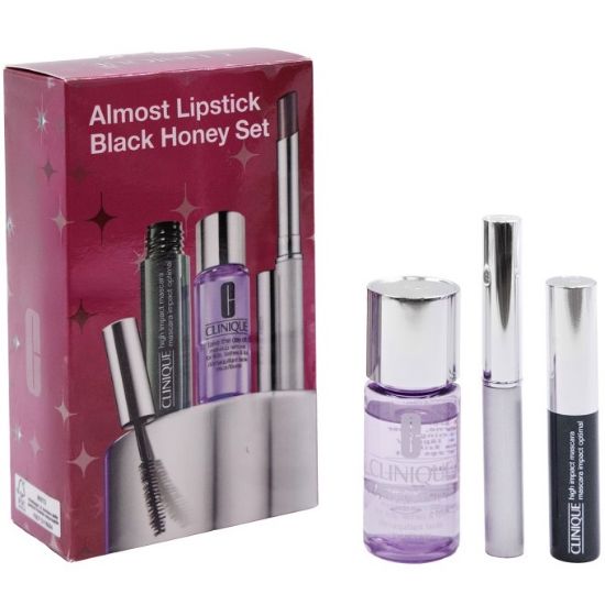 Picture of COFANETTO CLINIQUE TO COF almost lipstick+mascara+makeup remover