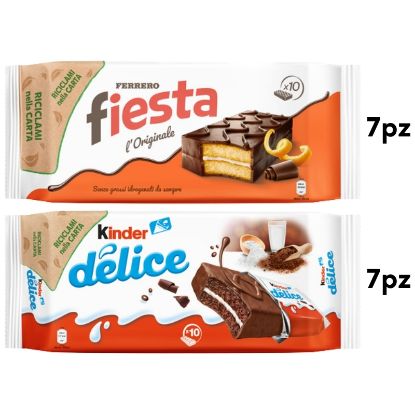 Picture of FERRERO FORNI FIESTA + DELICE T10x 14pz (140pz) FERRERO