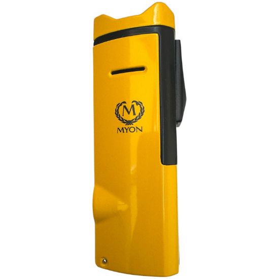 Immagine di ACCENDINO REGALO MYON 3JET 1pz MONS YELLOW