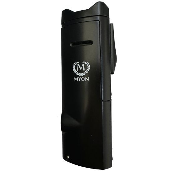 Immagine di ACCENDINO REGALO MYON 3JET 1pz MONS BLACK