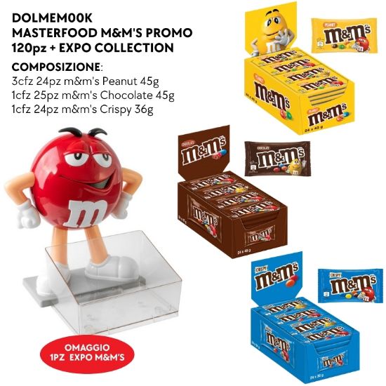 Immagine di MASTERFOOD M&M'S PROMO 120pz + EXPO COLLECTION