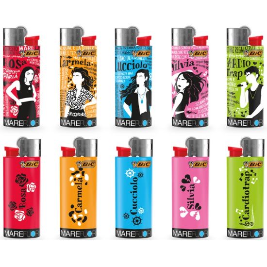 Immagine di ACCENDINO BIC MINI J25 PIETRINA 50pz MARE FUORI