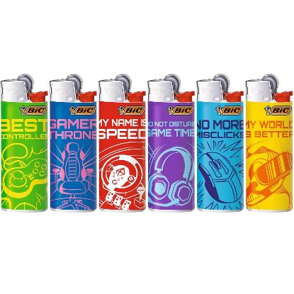 Immagine di ACCENDINO BIC MINI J25 PIETRINA 50pz TRUE GAMER