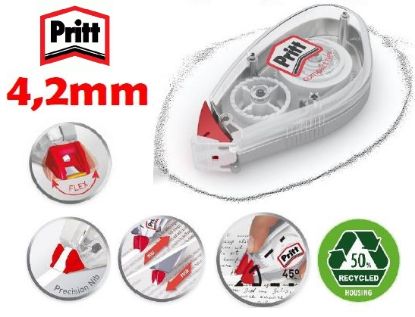 Immagine di CORRETTORE ROLLER COMPACT 16pz MOUSE 4,2mm - PRITT