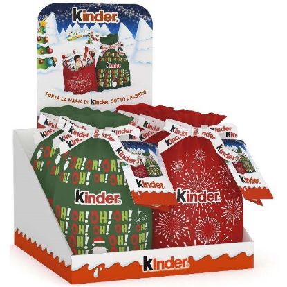 Picture of FERRERO KINDER SACCO NATALE BEFANA T10 6pz 181gr