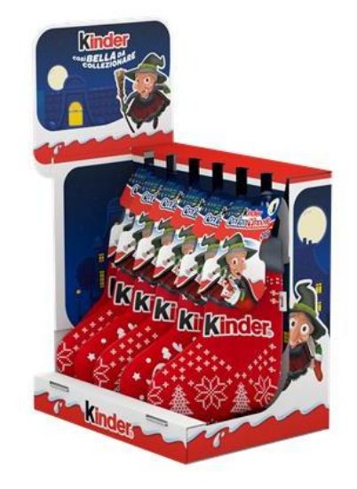 Immagine di FERRERO KINDER CALZE BEFANA 6pz 290gr - ROSSA