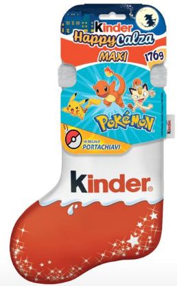 Picture of FERRERO KINDER CALZE BEFANA 6pz 176gr - POKEMON
