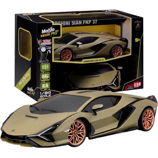 Picture of GIOCHI AUTO R/C 1:24 LAMBORGHINI SIAN FKP37 1pz RADIOCOMANDO