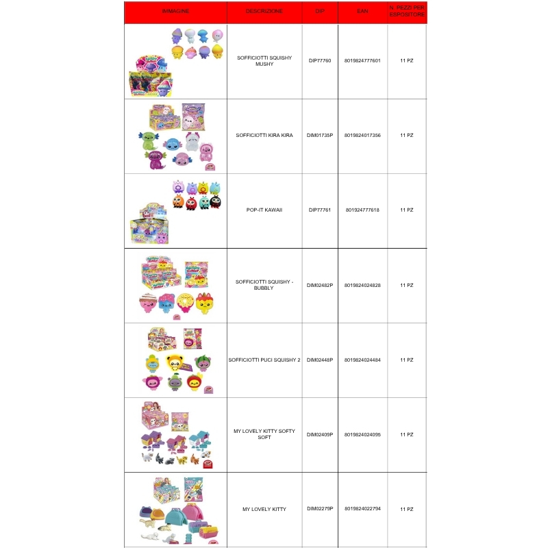 Immagine di GIOCHI IN BUSTA DYNIT EXPO DA TERRA 154pz ASSORTITI V.(1,99)