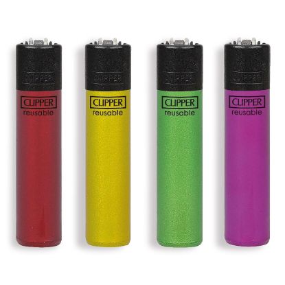 Immagine di ACCENDINO CLIPPER PIETRINA 48pz CRYSTAL 10 + BW+ LB