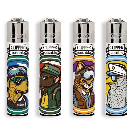 Picture of ACCENDINO CLIPPER PIETRINA 48pz PILOT ANIMALS