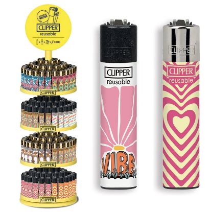 Immagine di ACCENDINO CLIPPER MINI PIETRINA 192pz EXPO HIPPIELY+BS W