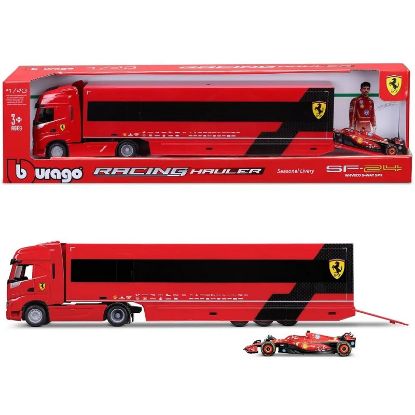 Picture of GIOCHI AUTO 1:43 FERRARI SF-24 + IVECO RACING TRANSPORTE 1pz