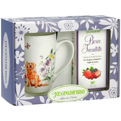 Picture of REGINADIFIORI SCATOLA REGALO MUG + TE' BOSCO INCANTATO