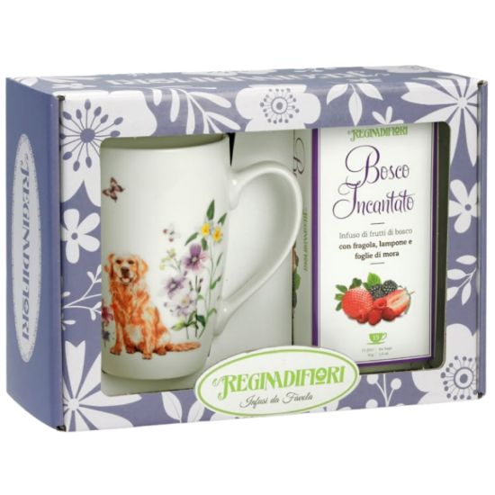 Picture of REGINADIFIORI SCATOLA REGALO MUG + TE' BOSCO INCANTATO