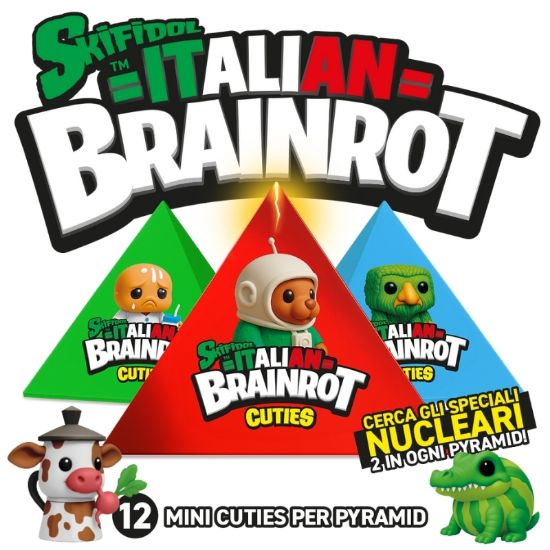 Picture of GIOCHI BRAINROT PIRAMIDE 12 3D EXCLUSIVA DYNIT skifidol