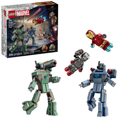 Picture of LEGO MARVEL IRON MAN E WAR MACHINE CONTRO I DRONI DI HAMMER