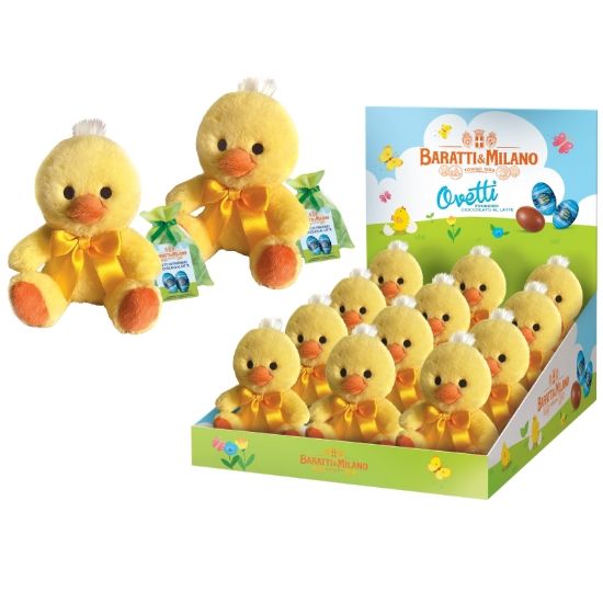 Immagine di BARATTI&MILANO EXPO PULCINI PELUCHES 12pz 35gr