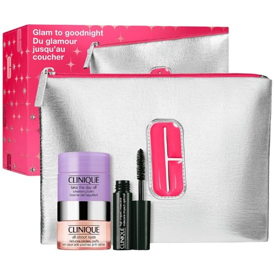 Immagine di COFANETTO CLINIQUE DET COF glam to goodnight eye+cleas b+mascara