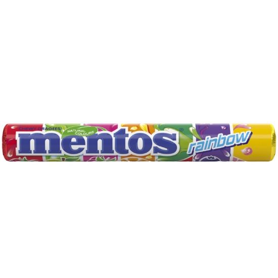 Picture of PERFETTI MENTOS STICK RAINBOW 20pz