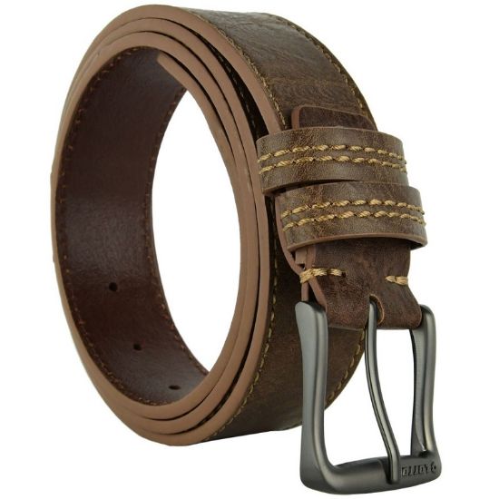 Immagine di CINTURA UOMO LOTTO TAUPE H.4cm 1pz SCATOLA REGALO