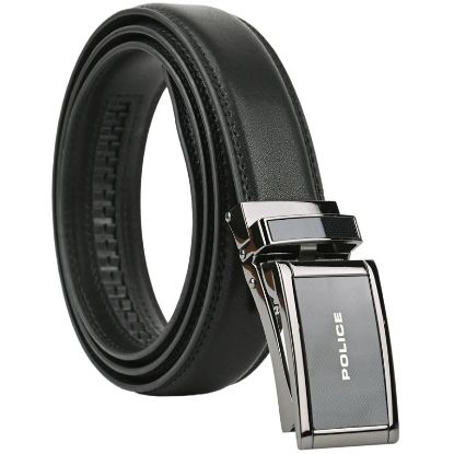 Immagine di CINTURA UOMO POLICE NERO H.3,2cm SGANCIO RAPIDO 1pz SCATOLA REGALO
