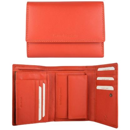 Picture of PORTAFOGLIO DONNA BIAGIOTTI ARANCIO 1pz VERA PELLE