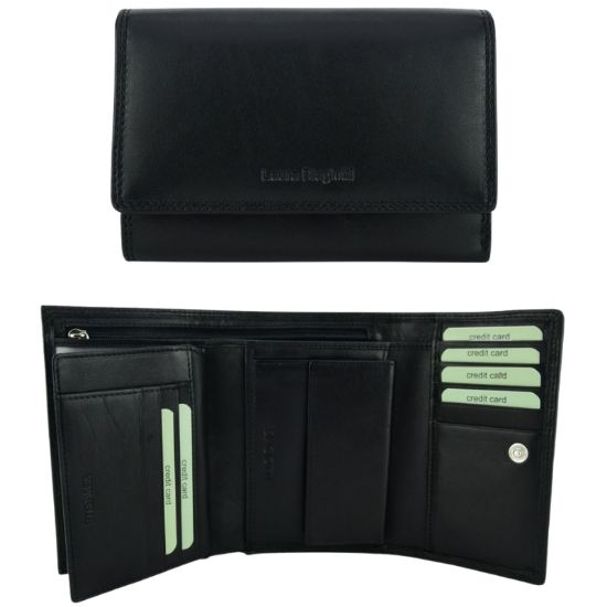 Picture of PORTAFOGLIO DONNA BIAGIOTTI NERO 1pz VERA PELLE